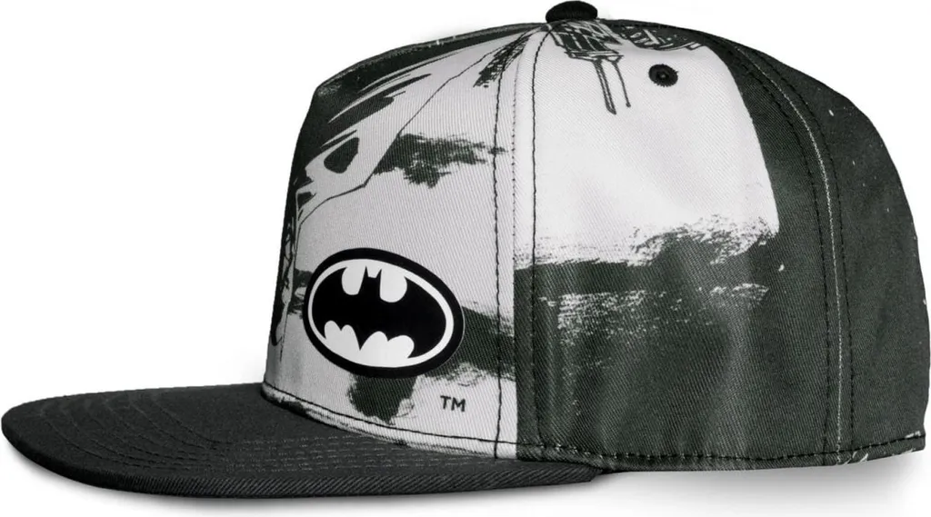 Casquette Batman Baseball Noir avec Logo Chauve-souris Inversé DC - 5