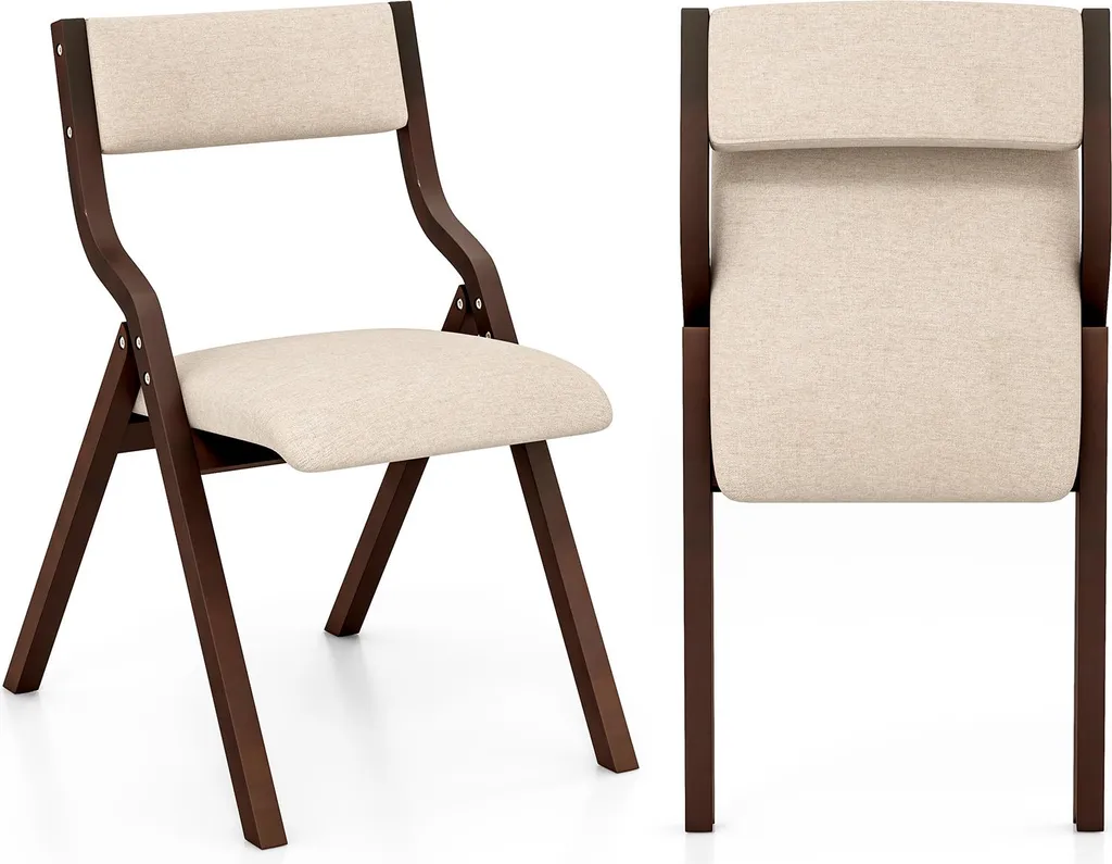 Chaises pliantes confortables Lot de 2 : Gagnez de la place sans effort