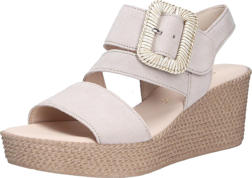 Gabor 84.771 Damen Sandalette - Riemchen Sandalen grau NEU