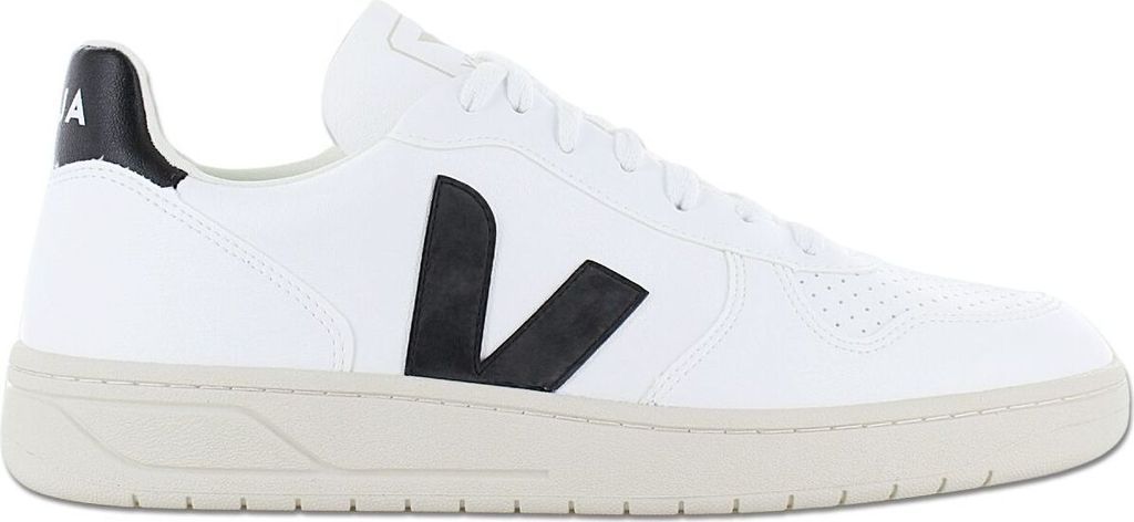 Veja V 10 CWL Herren Schnürung Kunstleder Turnschuhe Weiß Produktbild 