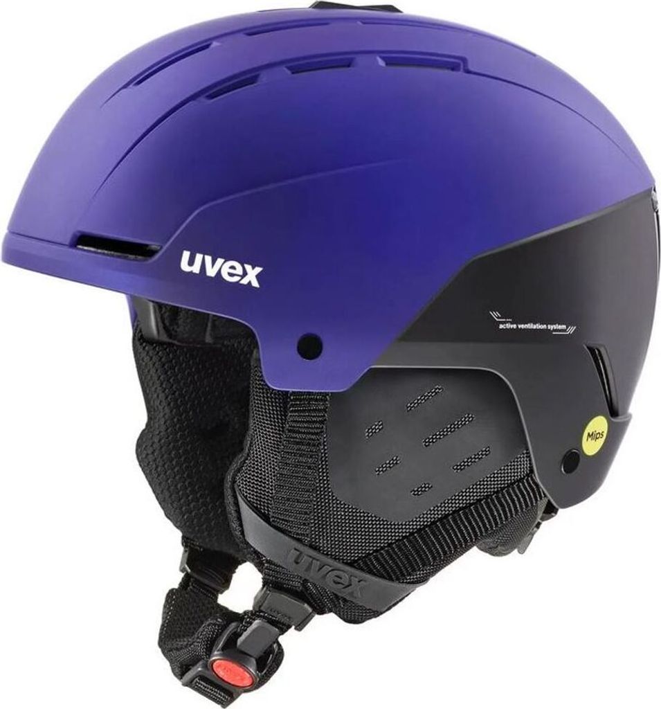 Uvex Skihelm stance MIPS purple black : S Größe: S