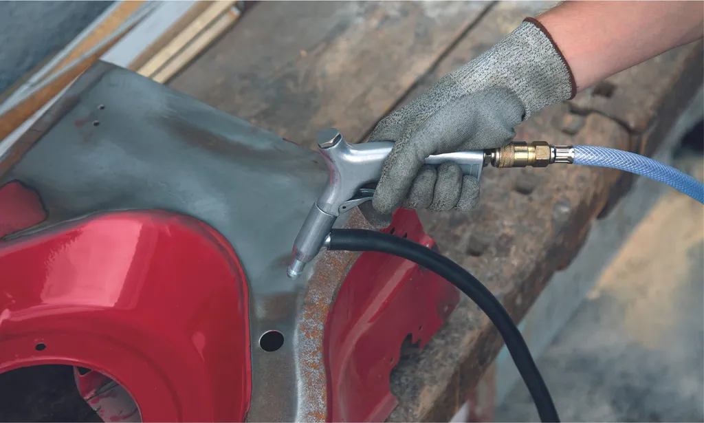 Pistolet de sablage pneumatique Einhell pour ponçage sans effort