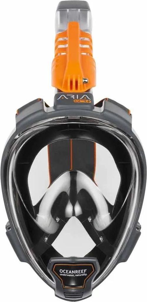 Ocean Reef Aria Qr+ Full Face Camera Holder Schnorchelmaske Grau S-M Grau S-M