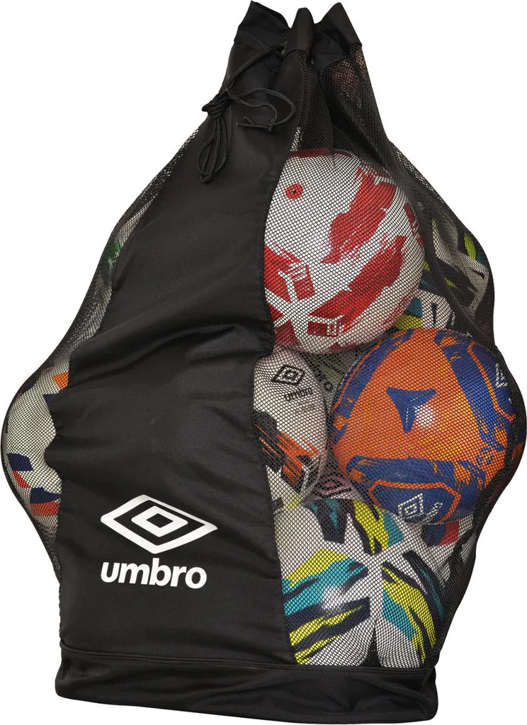 Sac de football Umbro UO1190 Noir : Rangez tout votre équipement de sport