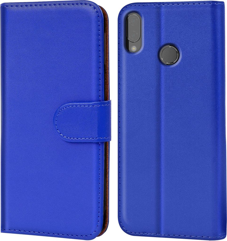 Book Case für Huawei P20 Lite Hülle Flip Cover Handy Tasche Schutz Hülle Schale
