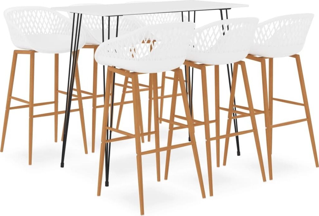 "2026 Promotion" 7-tlg. Bar-Set Weiß - Esszimmer CC3329