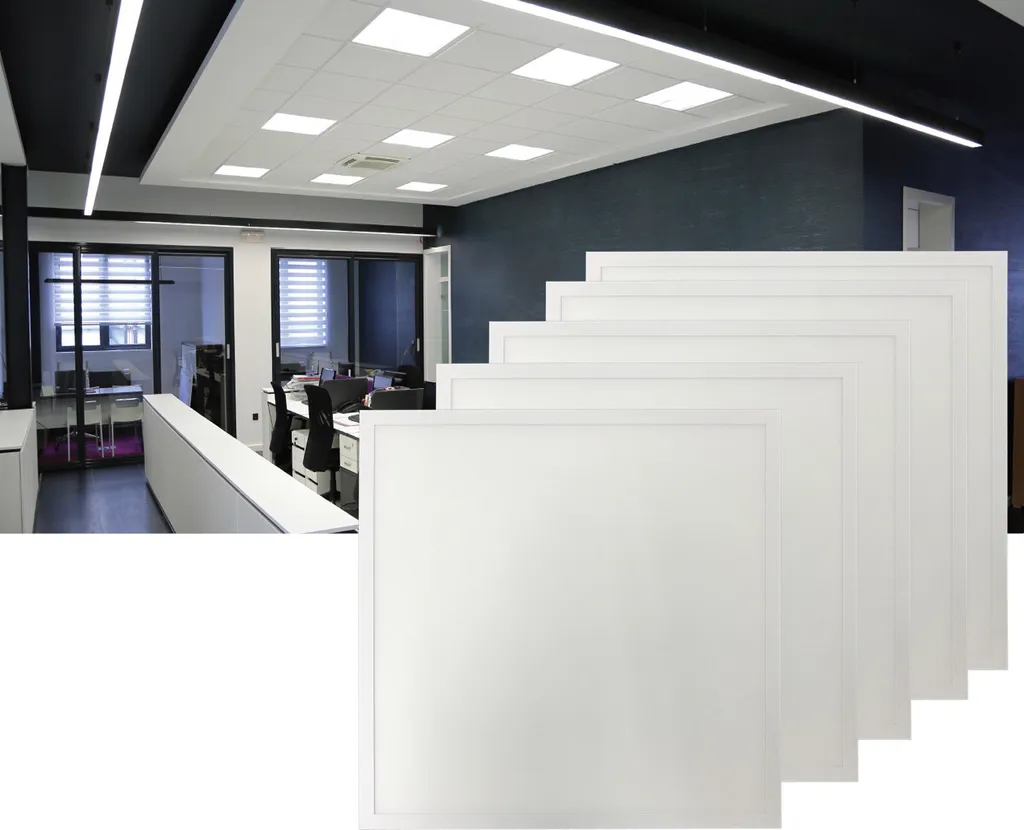 Dalle LED 62x62 cm 40W 4000lm Blanc Chaud 3000K Panneau Encastrable