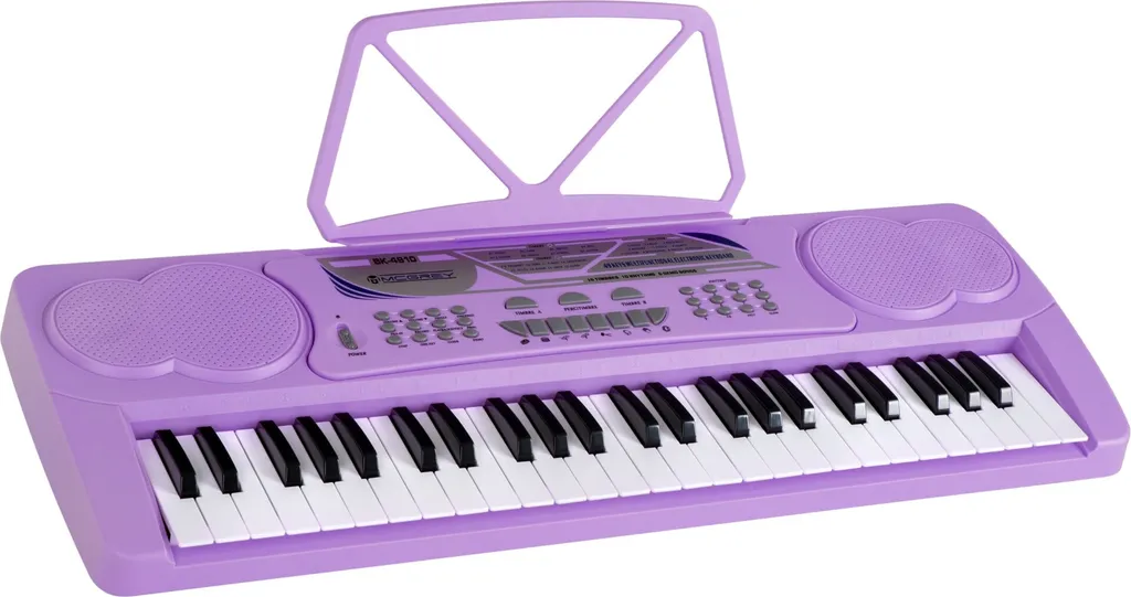 Clavier pour enfants BK-4910VT à 49 touches violet - Piano électronique
