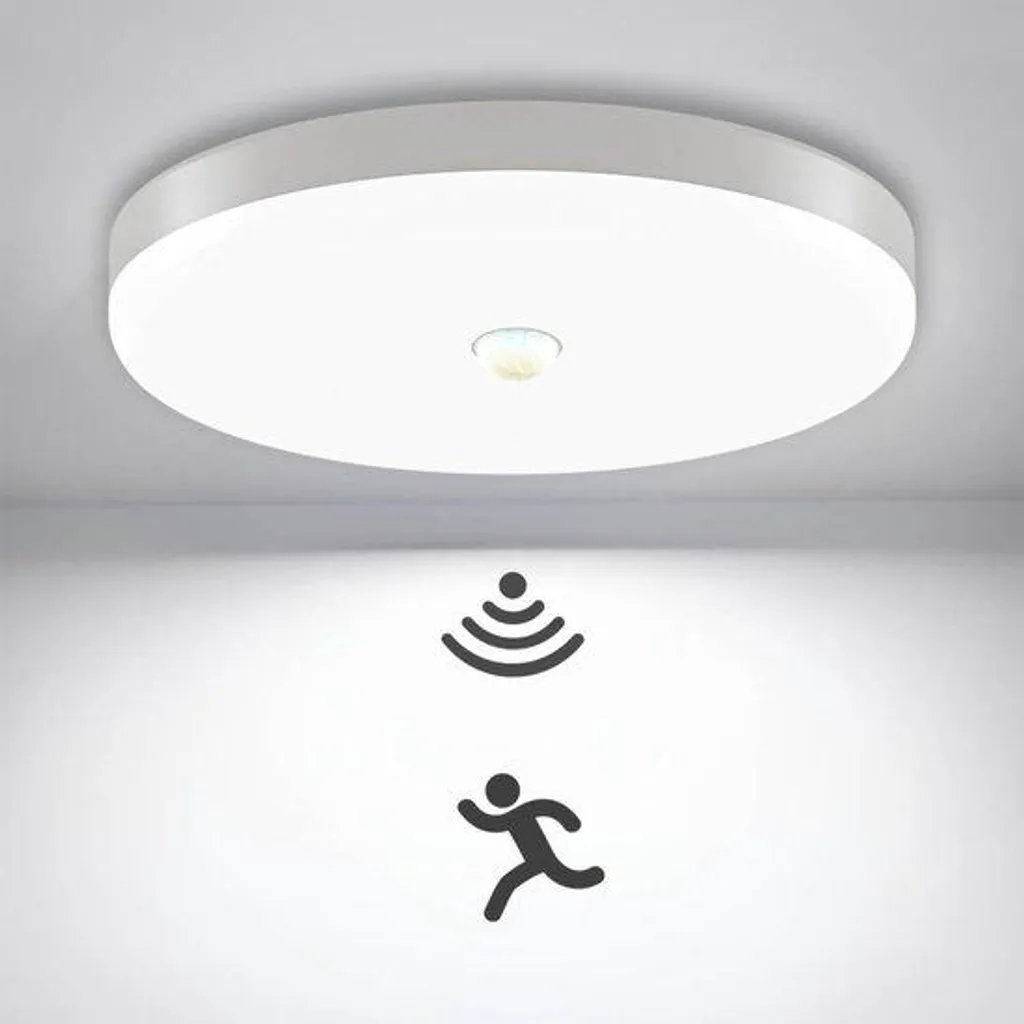 Luminaire Plafonnier LED automatique 18W rond pour un éclairage efficace