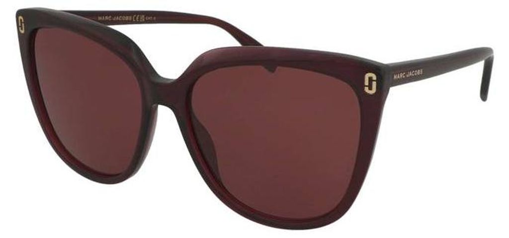 Marc Jacobs MJ 1137/S Burgundy 2 57/16/145 Damen Sonnenbrillen