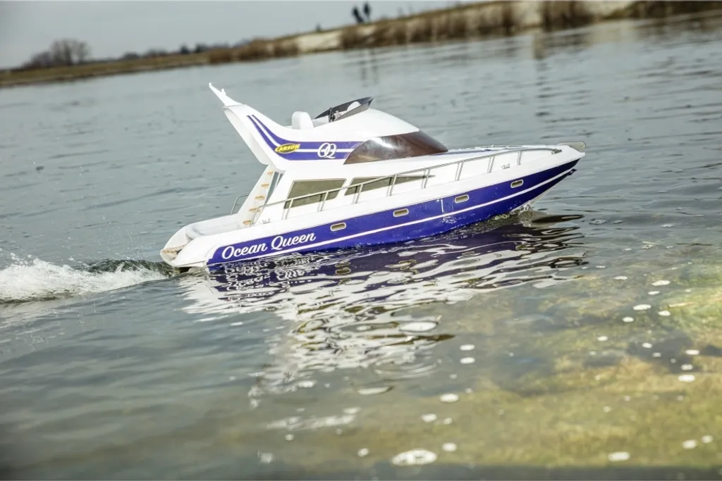 Bateau Télécommandé Ocean Queen Carson - Yacht de Plaisance RC Complet - 6
