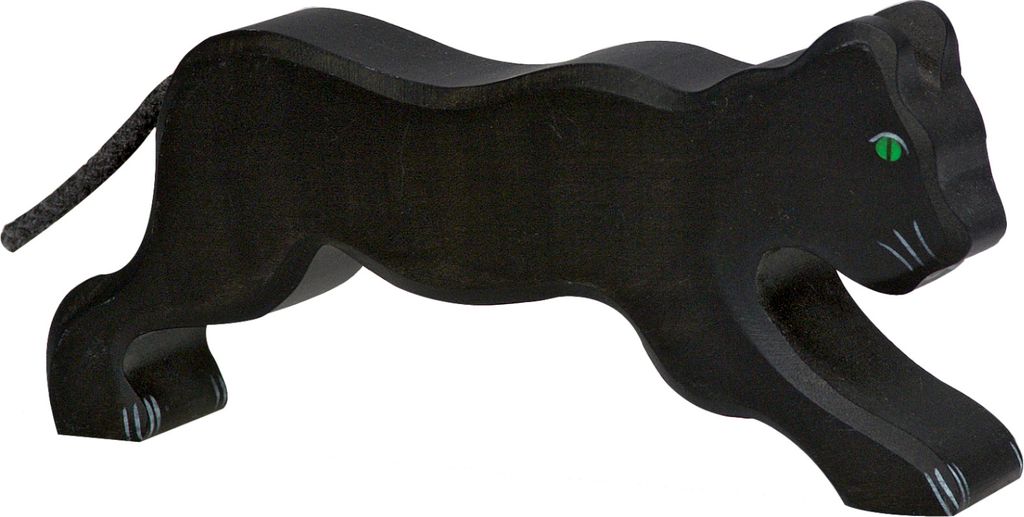 HOLZTIGER Panther aus Holz Produktbild 