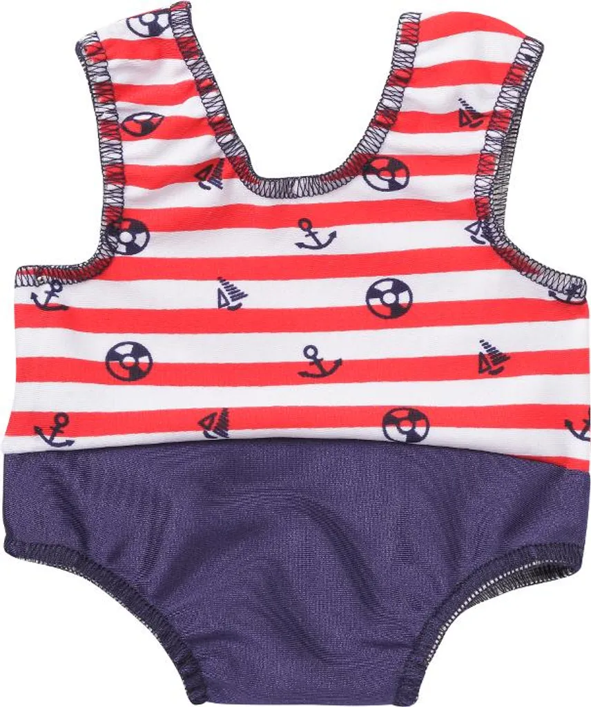 Schwenk Maillot de Bain Marine pour Poupée de 36 à 40 cm - Vêtement Bleu