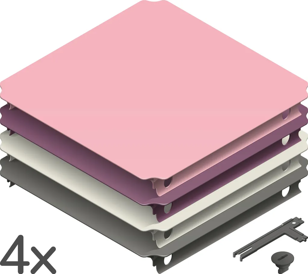 Quadro Set di Pannelli S Berry - Espansione per Kit Arrampicata 4 Pezzi