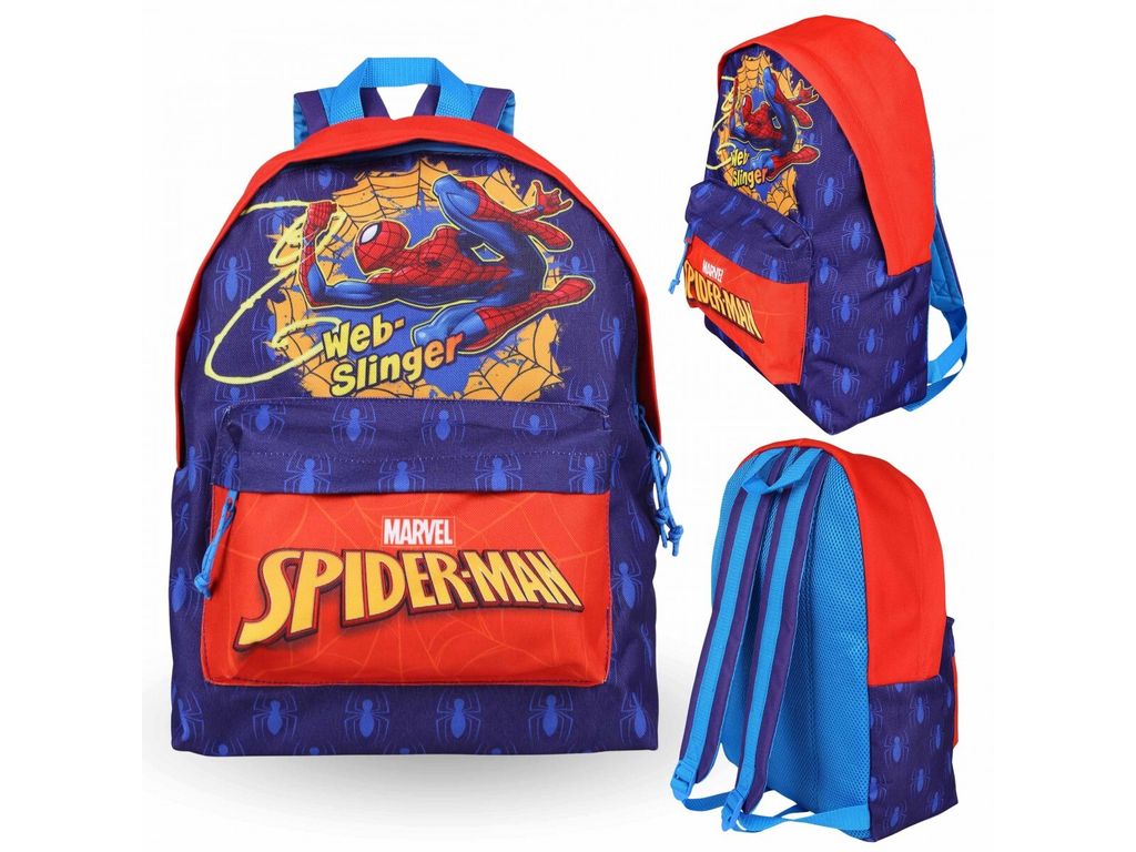 MARVEL SpiderMan tmavomodrý batoh pro chlapce, školní batoh Obrázek produktu 
