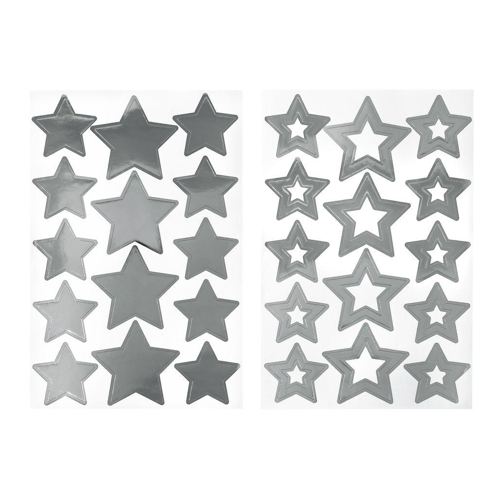 Oblique Unique 86 Sterne Sticker Stern