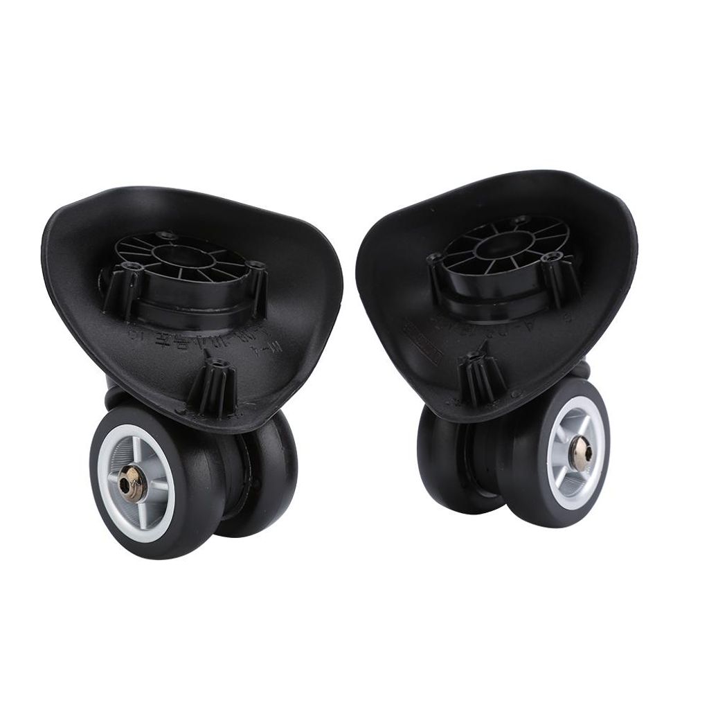 2 Stück PVC-Ersatzräder für Koffer, Trolleys, Gepäckräder Produktbild 