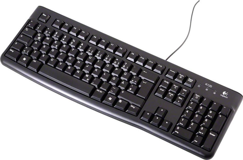 Logitech Keyboard K120 for Business, Kabelgebunden, USB, Produktbild 