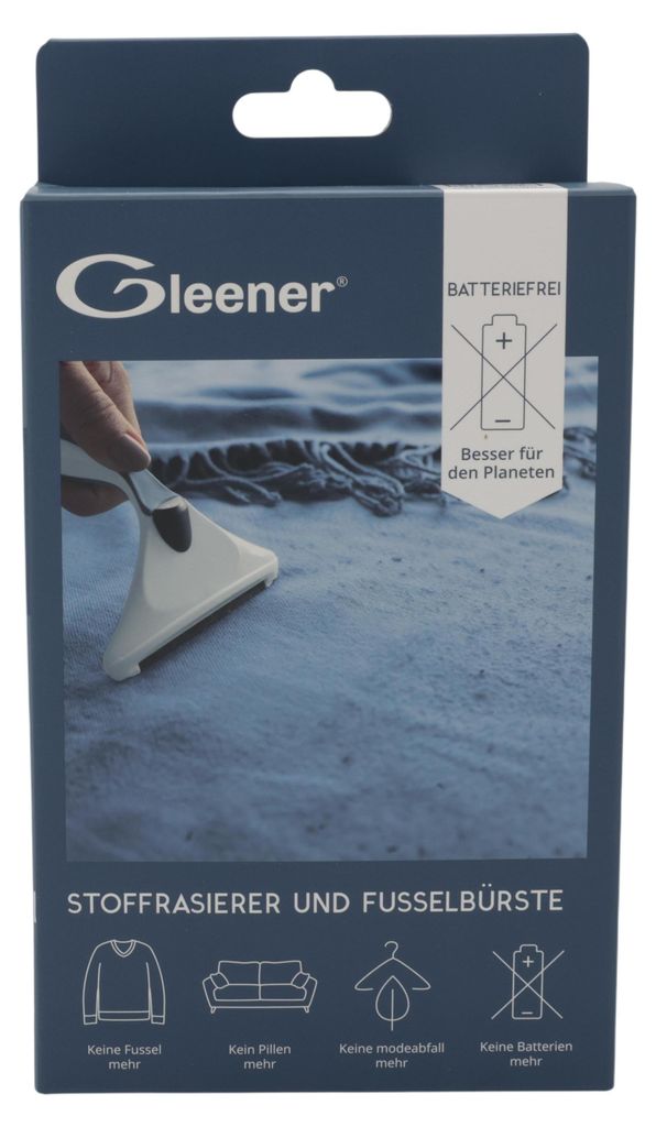 Gleener ORIGINAL Spazzola per pelucchi 4 in 1, blu Immagine del prodotto 
