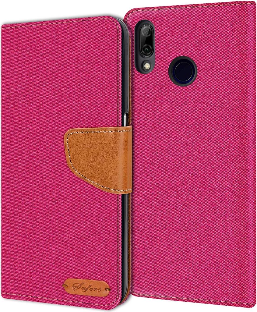 Handy Hülle Huawei P Smart 2019 Tasche Wallet Flip Case