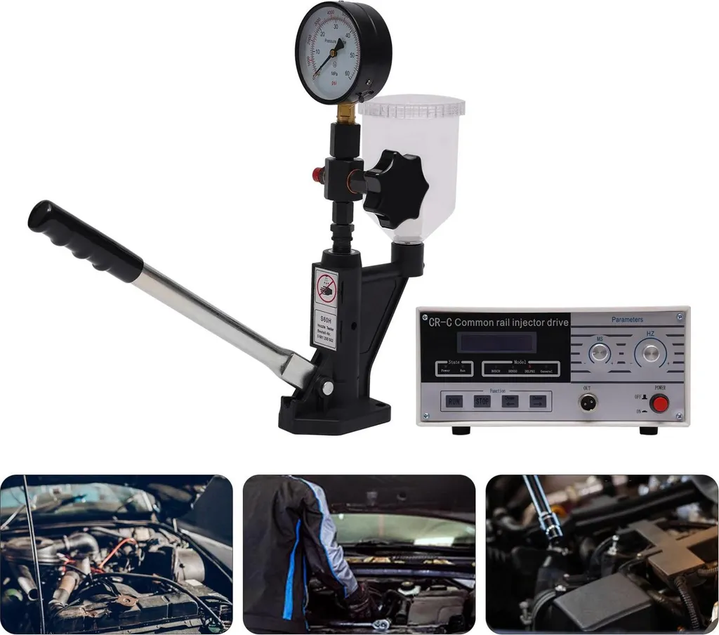 Testeur Injecteur CR-C S60H Pression 40 MPa avec Réservoir Huile 1 L