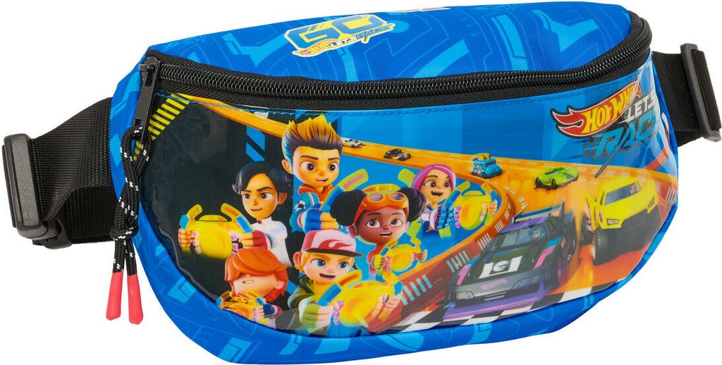 Safta Hot Wheels Let ́s Race Gürteltasche Blau Blau One Size