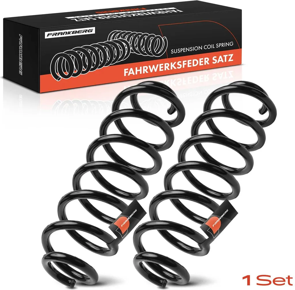 2x Ressort de Suspension Arrière Frankberg pour VW Golf 5K1 Jetta IV