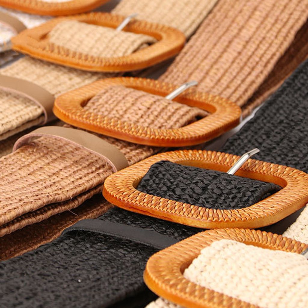 Vintage Gürtelschlaufen Set - 5 Stück Nylon Taillengürtel Halter