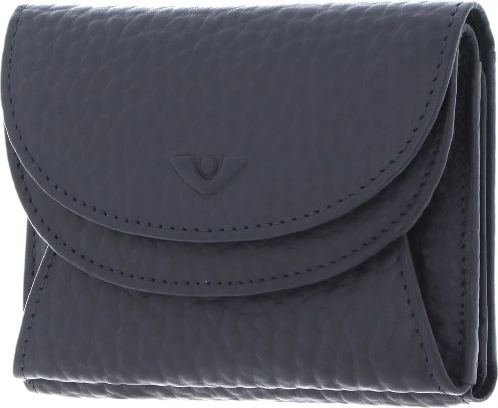 Porte-monnaie Cuir Bleu Marine Tori VOi - Petit Portefeuille Viennois