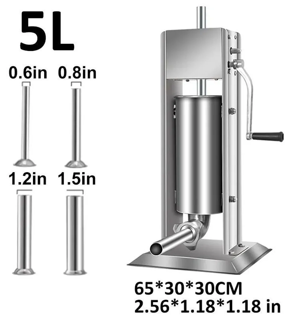 Machine à embosser verticale inox 5L : finissez-en avec le manque de débit - 2