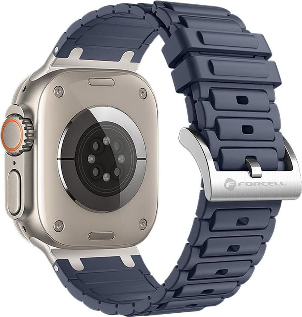FORCELL F-DESIGN FA06 silicone strap for APPLE Watch 38 / 40 / 41 mm blue