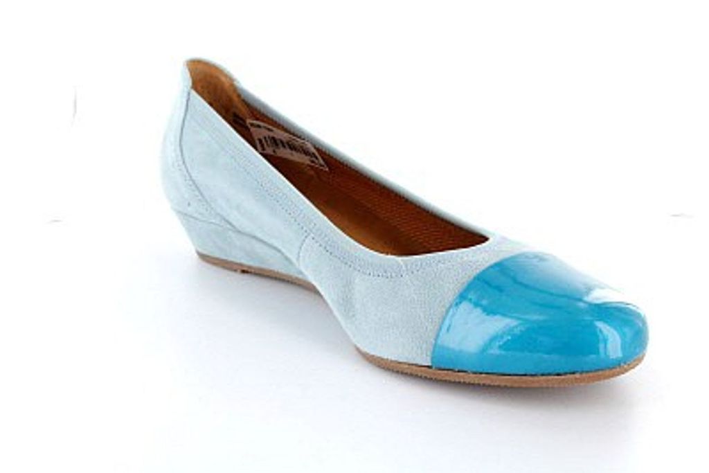 Gabor Damen Pumps, Trotteur bequem blau Gr. 5