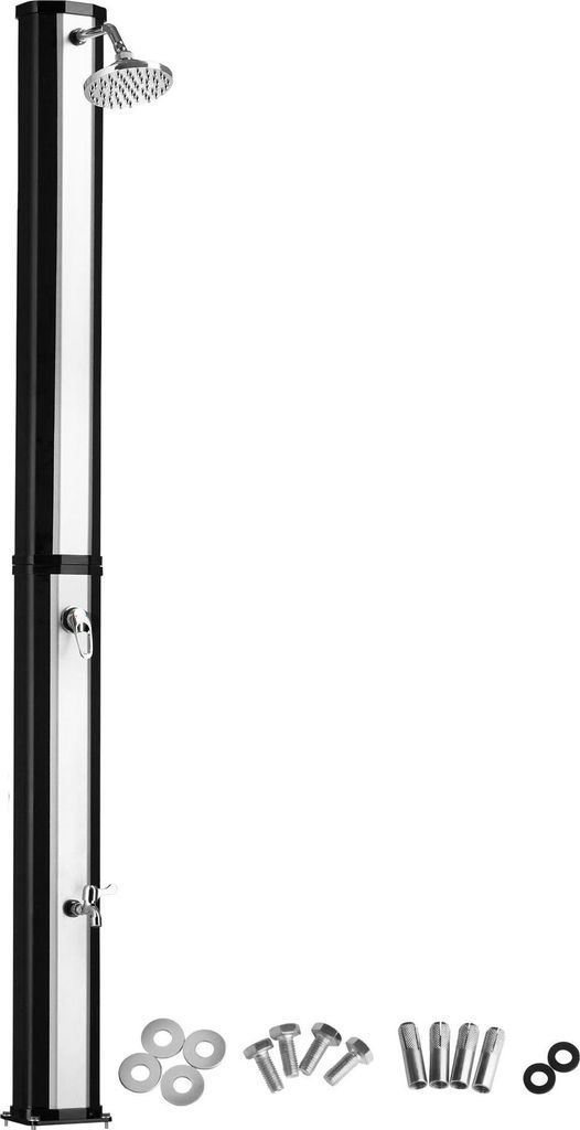 Douche solaire Ofanto 35 l - noir/gris, sans étui de Image du produit 