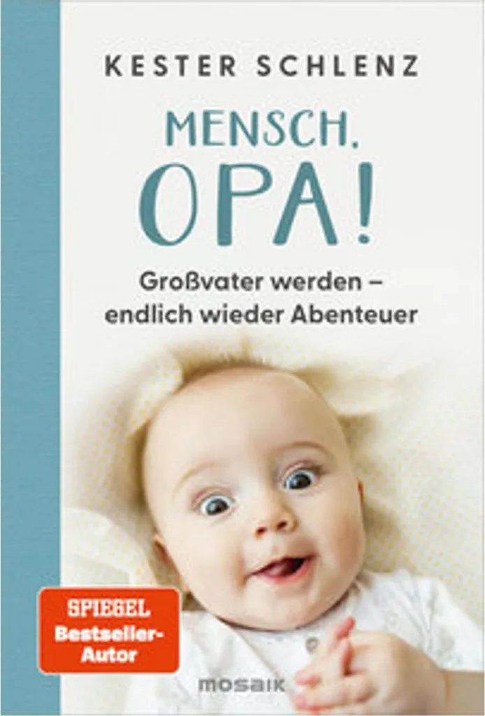 Livre Mensch Opa de Kester Schlenz, l'histoire vraie d'un jeune papy