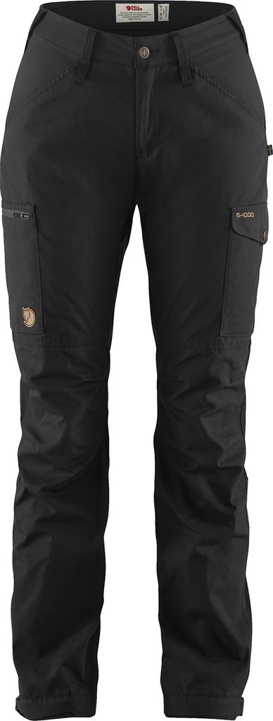 FJÄLLRÄVEN Kaipak Trousers Curved W Black 38