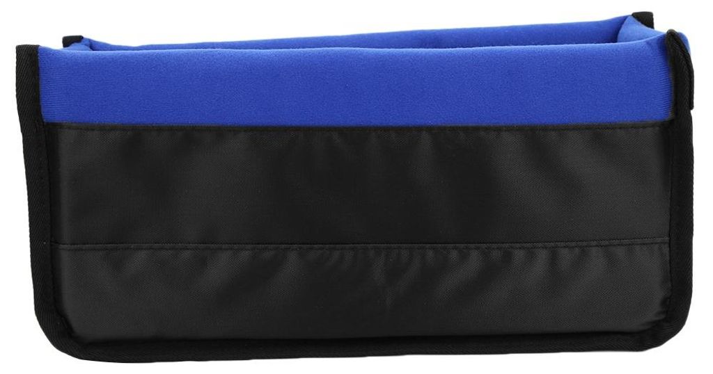 Wasserdichte, stoßfeste DSLR-Kamera-Objektiv-Einsatztasche, gepolsterte Trennwandtasche (blau)