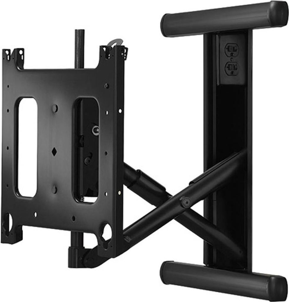 Chief Series In-Wall Swing Arm Mount, 90,7 kg, 15°, Schwarz, 518 x 142 x 580 mm