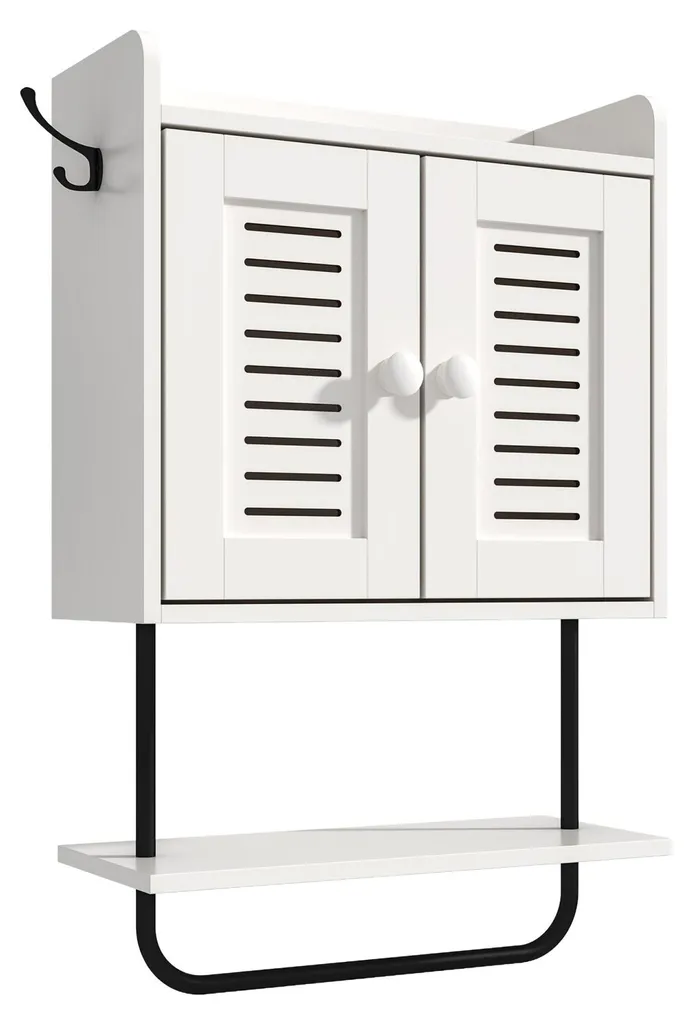 Armoire murale de toilette pour organiser vos cosmétiques et serviettes