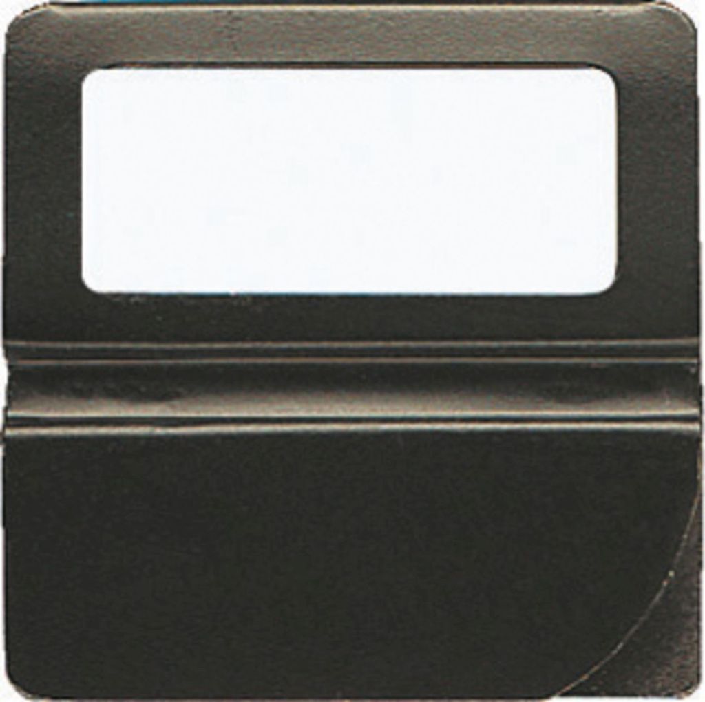 Exacompta Fenster-Kartenreiter 25 mm Schwarz 25 Stück Produktbild 