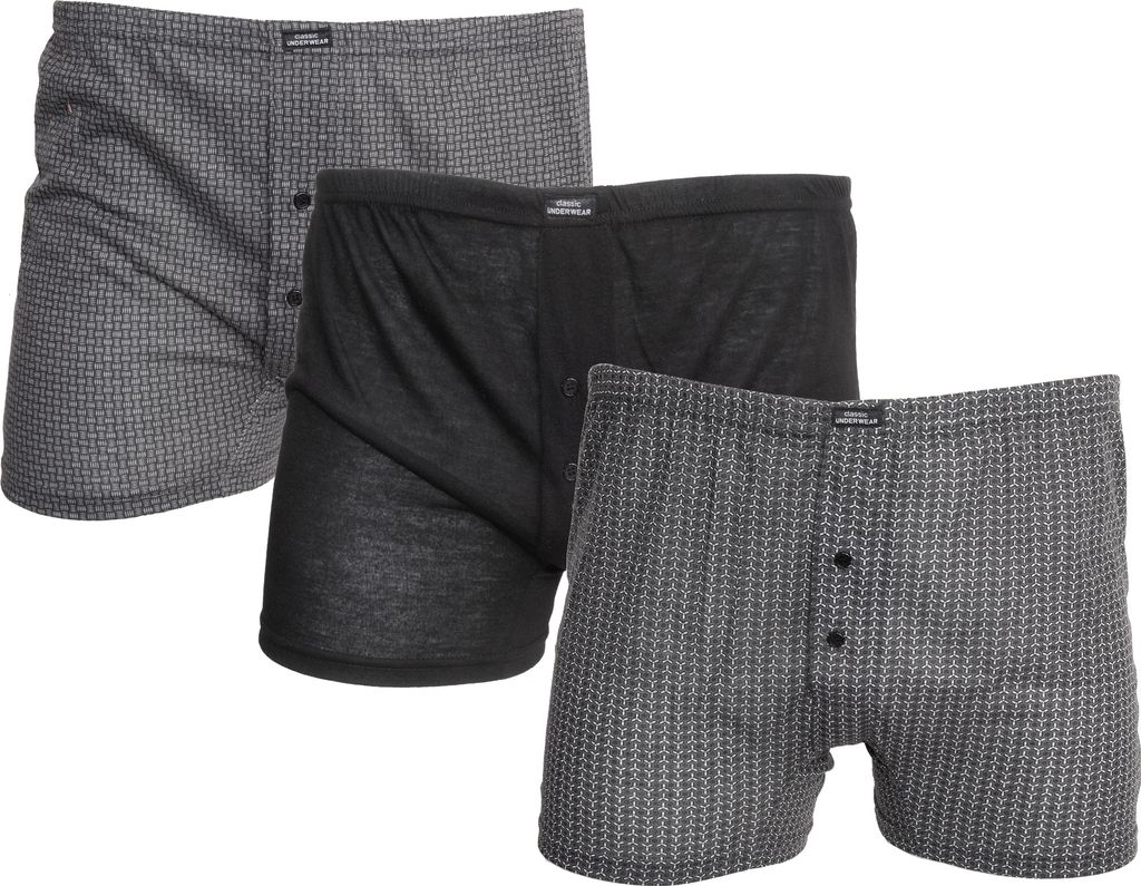 Tom Franks Jersey-Boxershorts, drahé, 3er-Pack 554 (M) Obrázek produktu 