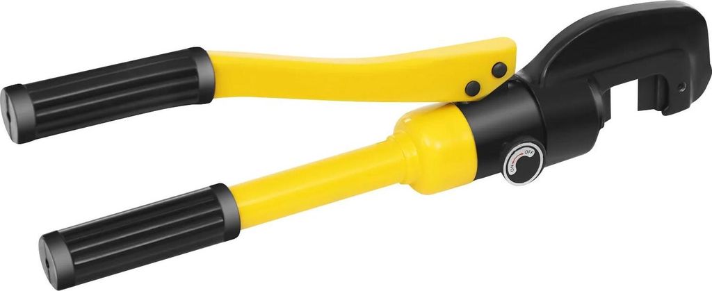 Hydraulischer Betonstahlschneider - SC-16 - Schneiddurchmesser 4–16 mm - Presskraft 8 t - Länge 42 cm - Klinge aus 12Cr-Chromstahl - Mit Werkzeu...