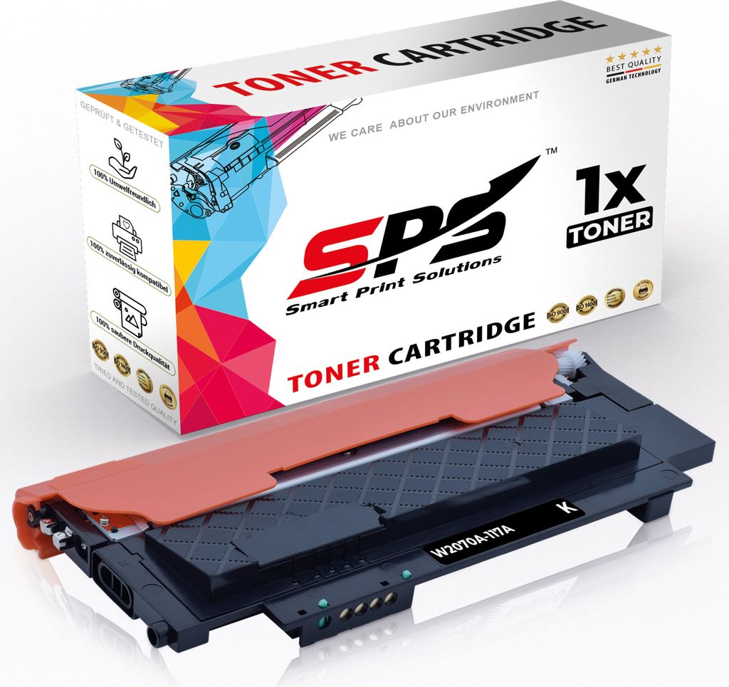 Kompatibel für HP Color Laser 150A (4ZB94A) / W2070A / 117A Toner Schwarz