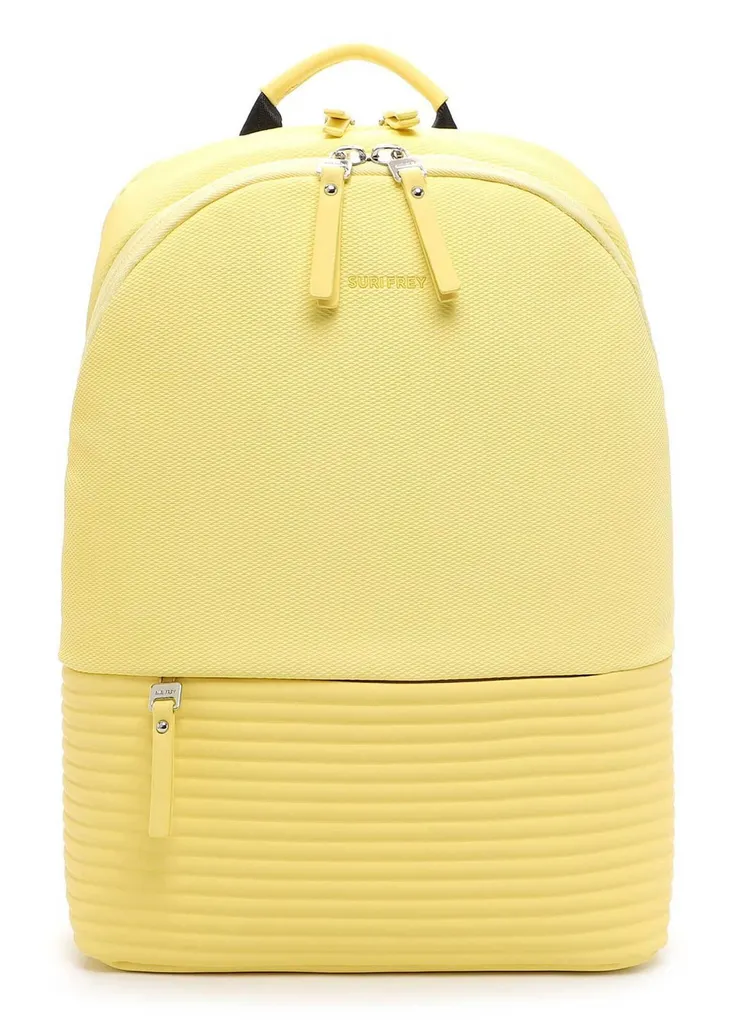 SURI FREY Judy Zaino Porta Laptop Giallo Chiaro - Comfort e Stile Urban