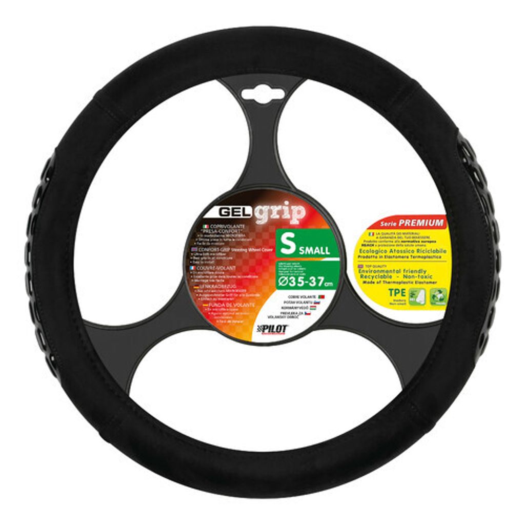 Pokrowiec na kierownicę Pilot Gel Grip Black D.35/37 cm Zdjęcie produktu 
