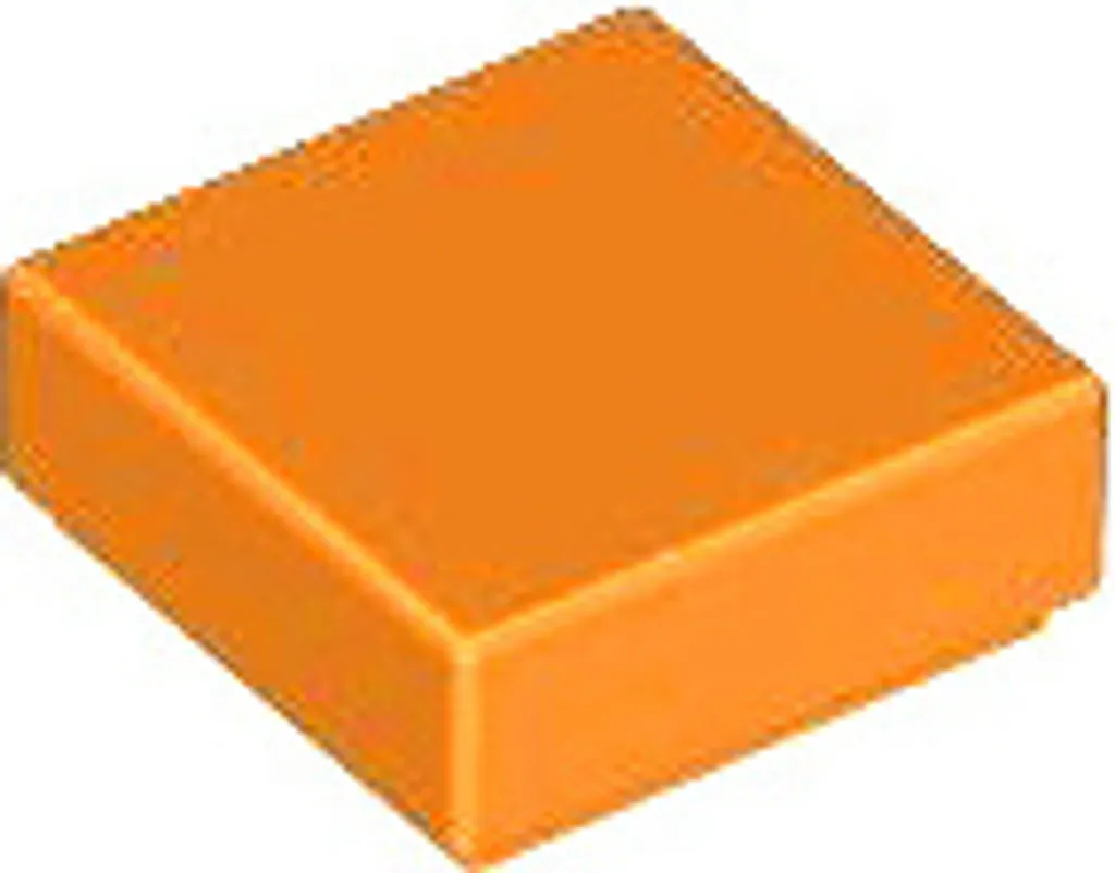 Lot 100 tuiles LEGO orange 3070 - Réparez et complétez vos modèles