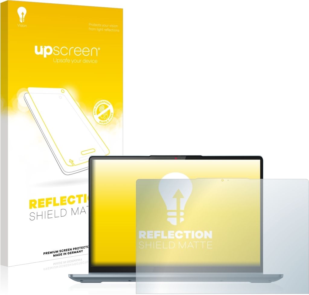 upscreen Schutzfolie für Lenovo IdeaPad Flex 5 14" Gen 7 2022 Displayschutz Displayschutzfolie Folie Matt Entspiegelungsfolie