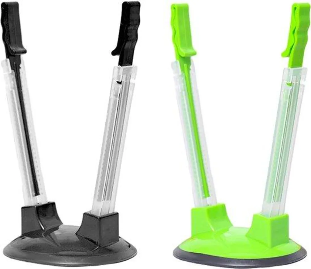 Supports pince mains libres - Évitez les renversements - Plastique x2