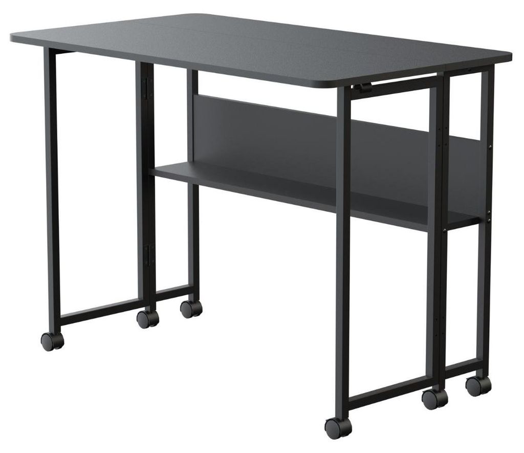 Mobilný skladací stôl Spacetronik 120x58 cm čierny na Obrázok produktu 
