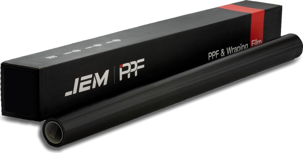 JEM PPF-Mattschwarze (16 m) farbige Schutzfolie