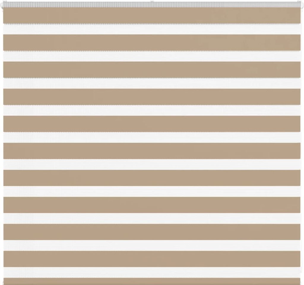 "SALE 2026"Doppelrollo - elegantes Design - Sichtschutz/Lichtschutz - Sandbraun 155x100cm Stoffbreite 150,9cm Polyester DE689889 - Rollos